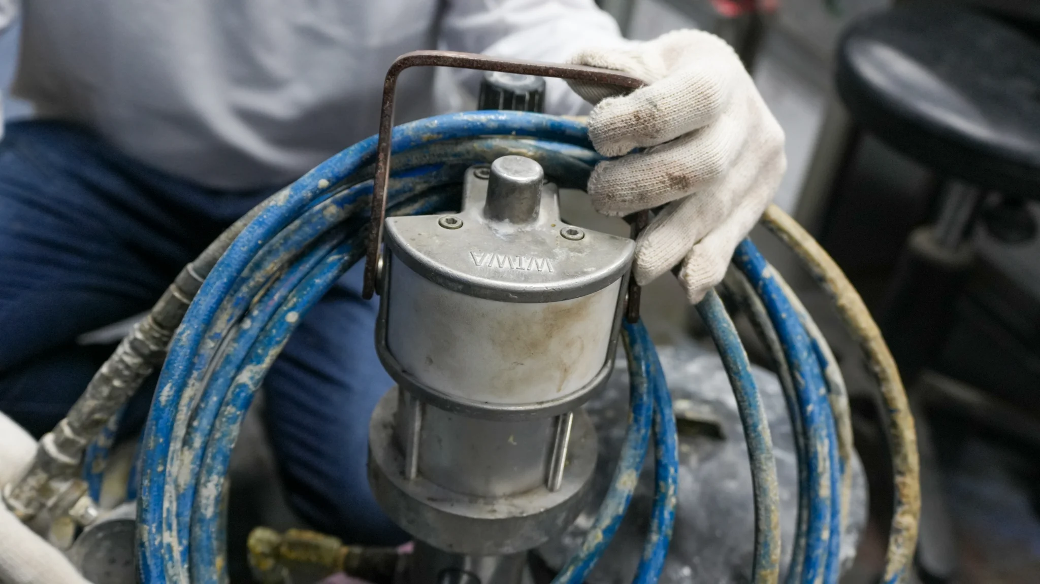 進晃の施工事例2 - 防水工事の施工現場