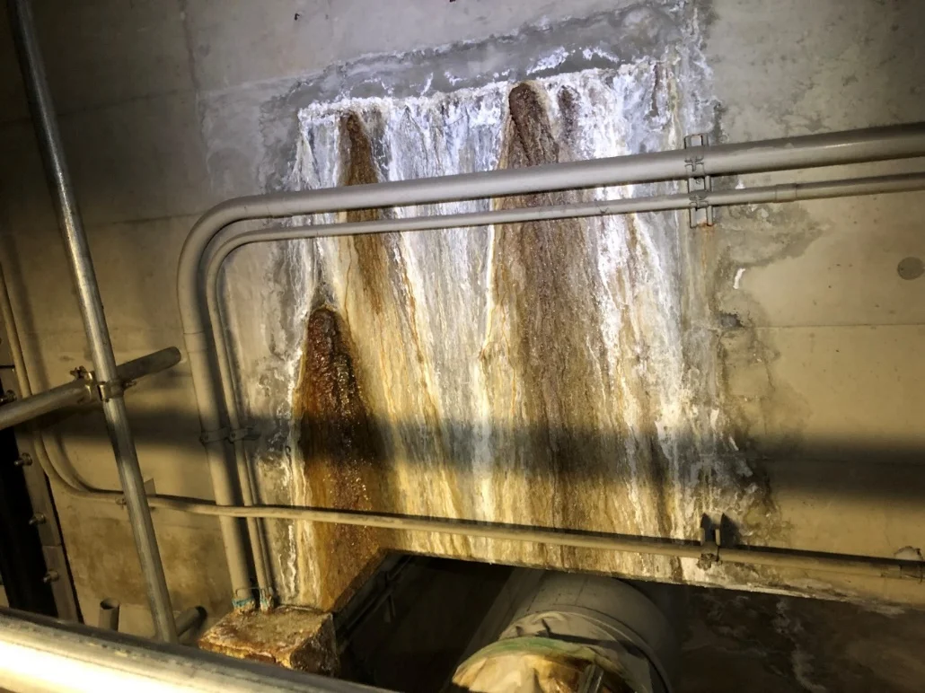 ○○水再生センター 施工前