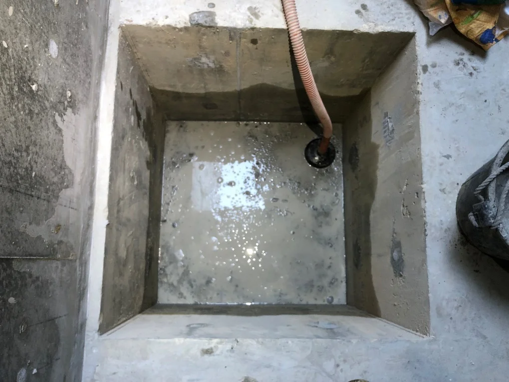 都内某マンション新築計画 施工前