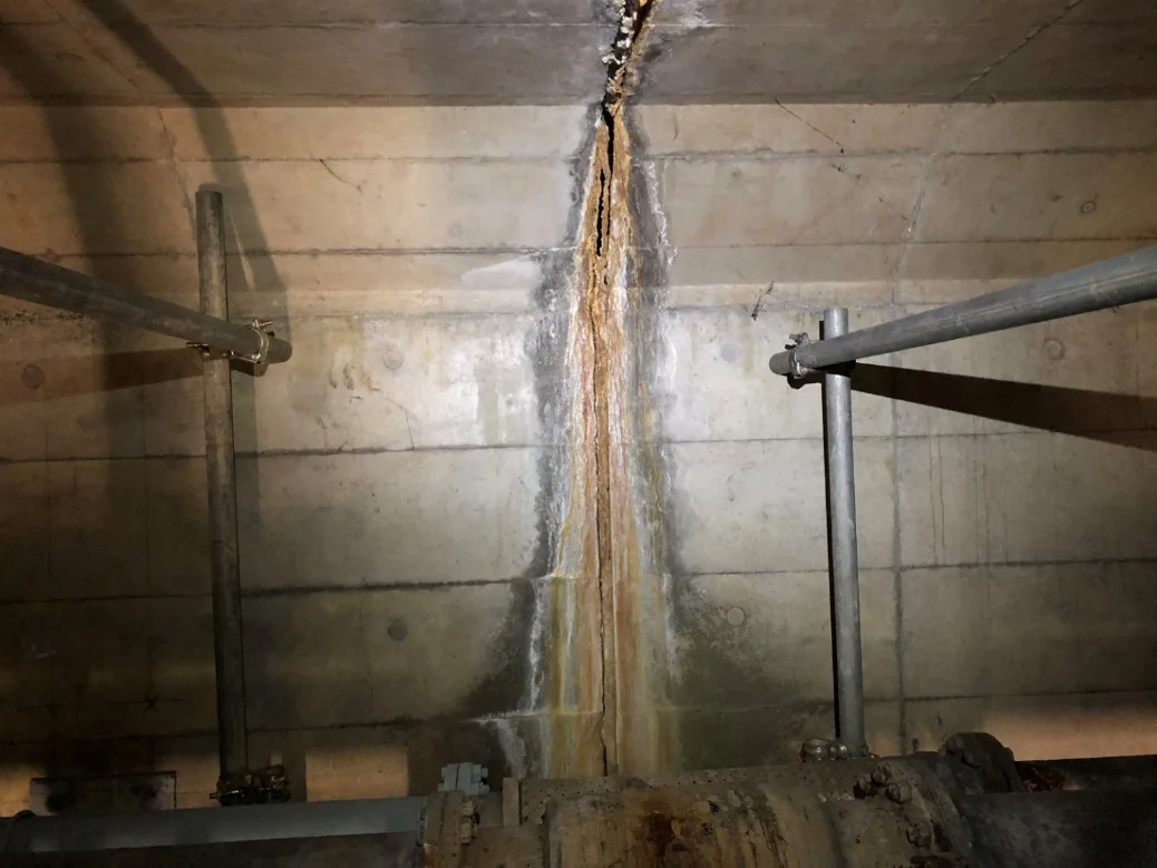 ○○水再生センター 施工前